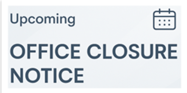Office Closure